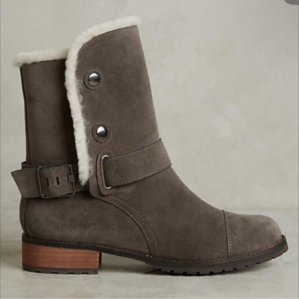 Anthropologie Matt Bernson Tundra Shearling Boots